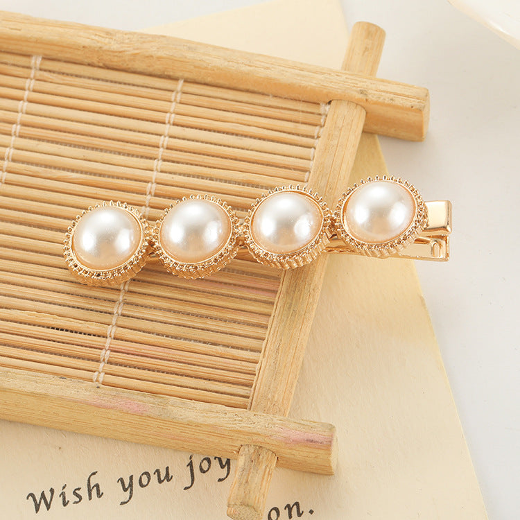 Pearl Bow Hair Clip - image 9