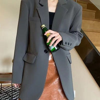 Women's Loose Casual Shirt Jacket - image 7