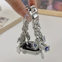 Denim Chain Charm Band Compatible with Apple Watch - image 3