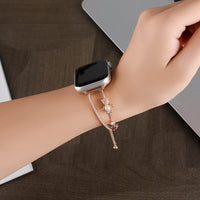 Bear Hug Metal Chain Band Compatible with Apple Watch - image 8