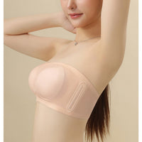 Strapless Non-Slip Push-Up Bra - image 2