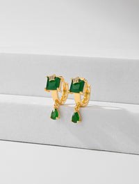 Classic Gold Plated Statement Earrings - image 7