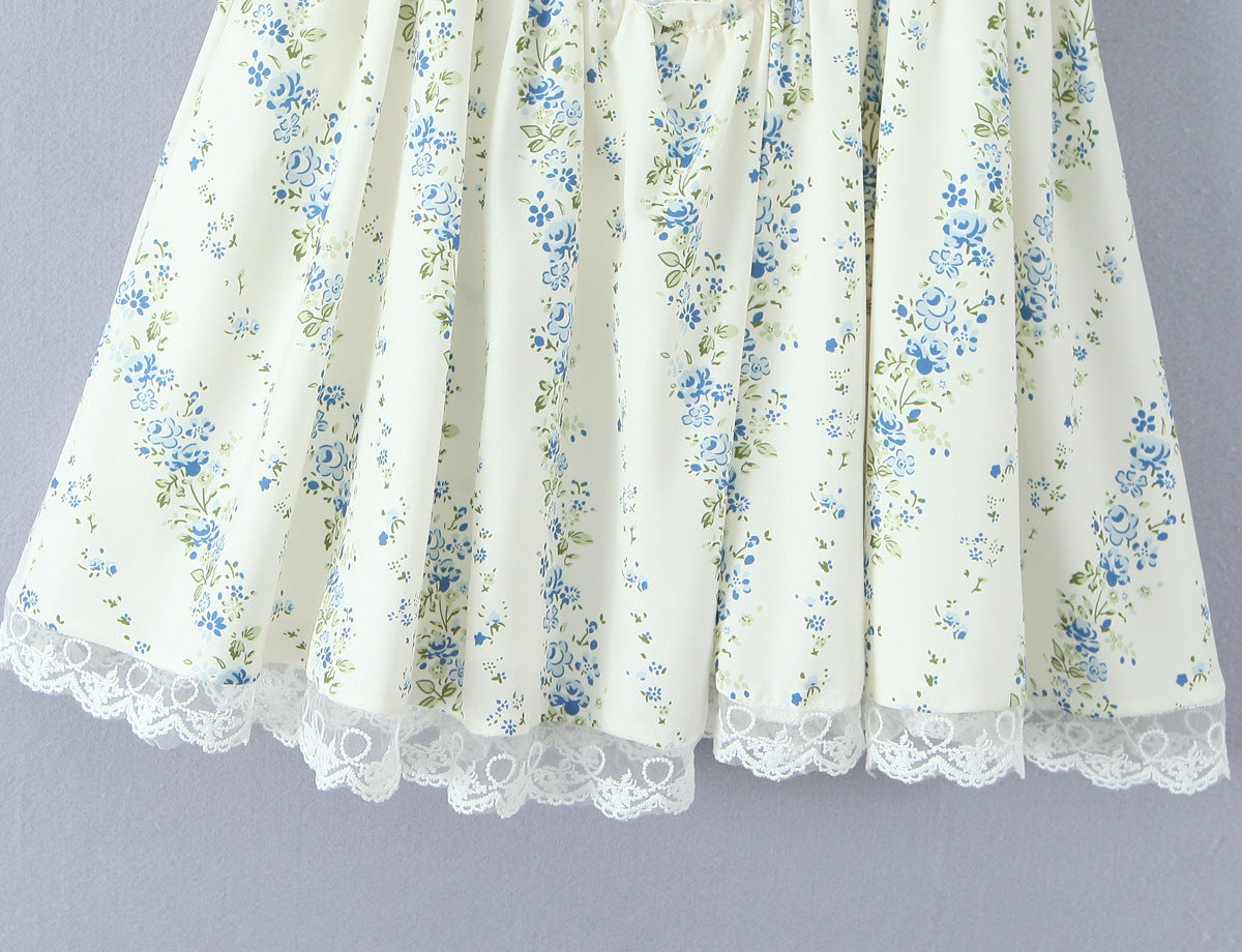 French Style Strappy Summer Dress - image 4