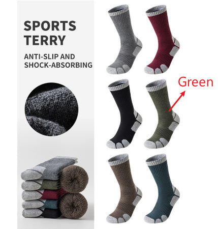 Women's Fleece-Lined Non-Slip Winter Socks - image 11