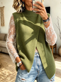 Women's V-Neck Cardigan Vest - image 7