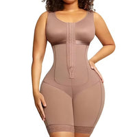Colombian Full Body Shaper with Zipper Crotch & Butt Lifter - image 1