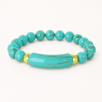 Green Chip Bead Bracelet - Classic - image 5