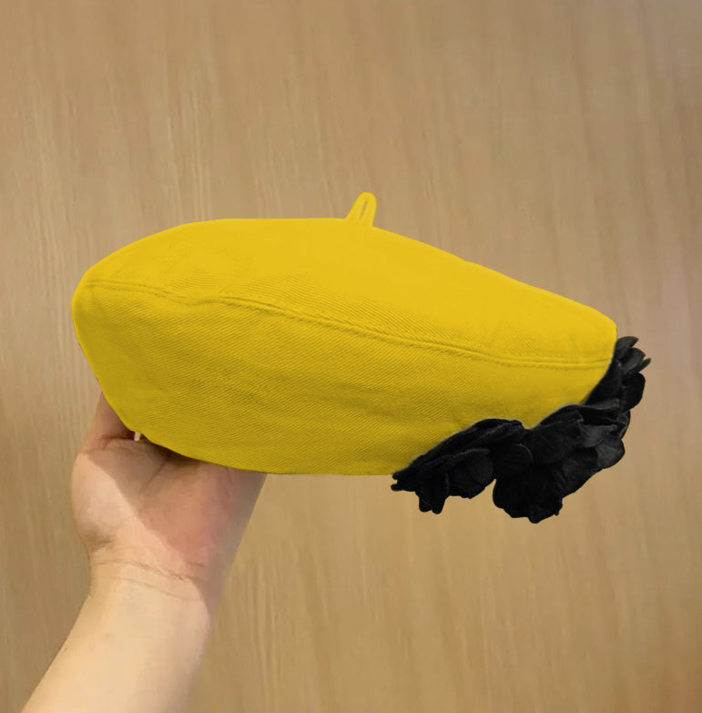 A Fashionable And Fluffy Painter's Hat That Makes Your Face Look Good - image 4