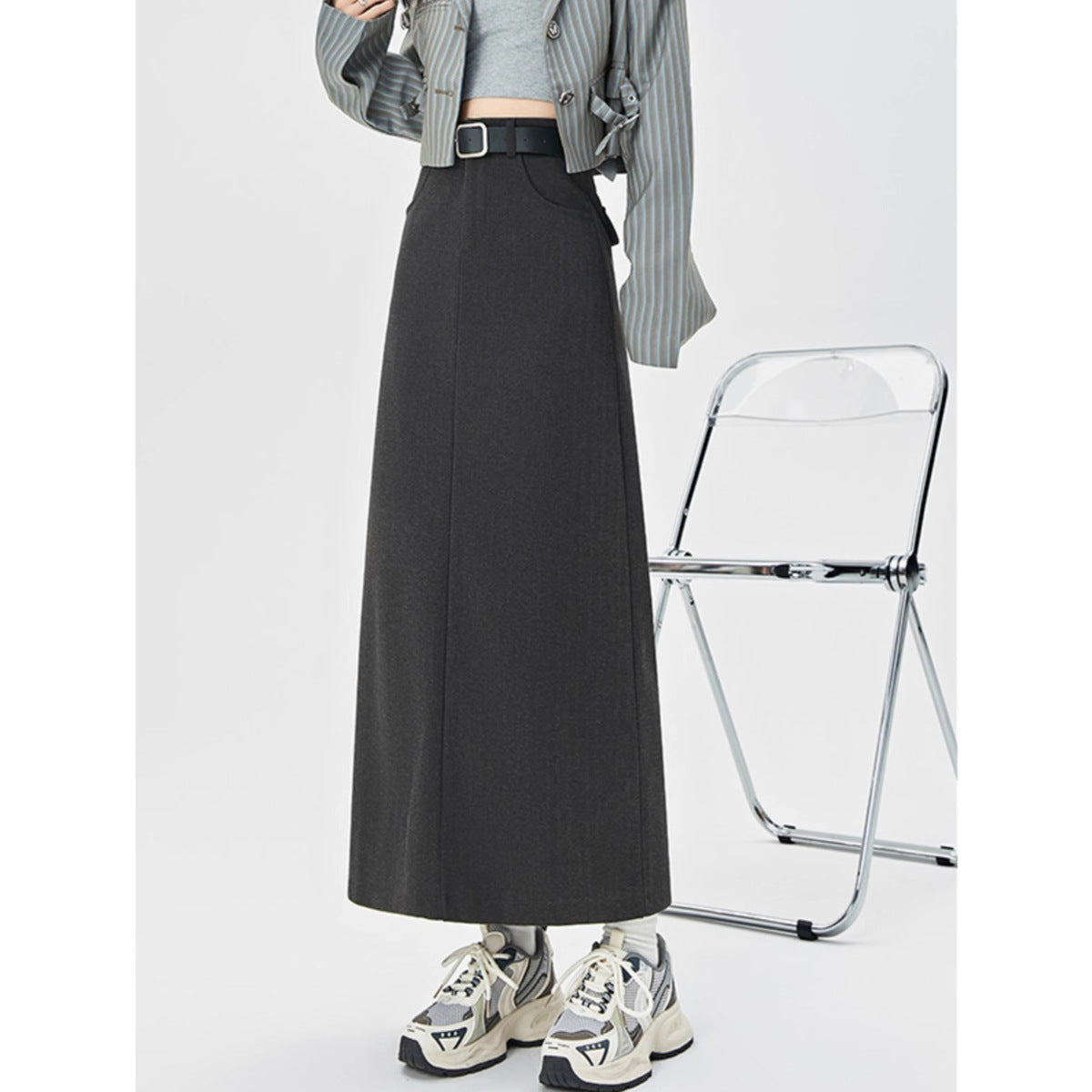 Women's Thick Wool Skirt Suit - image 4