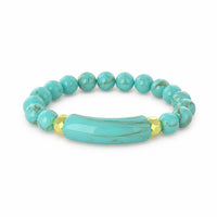 Green Chip Bead Bracelet - Classic - image 1