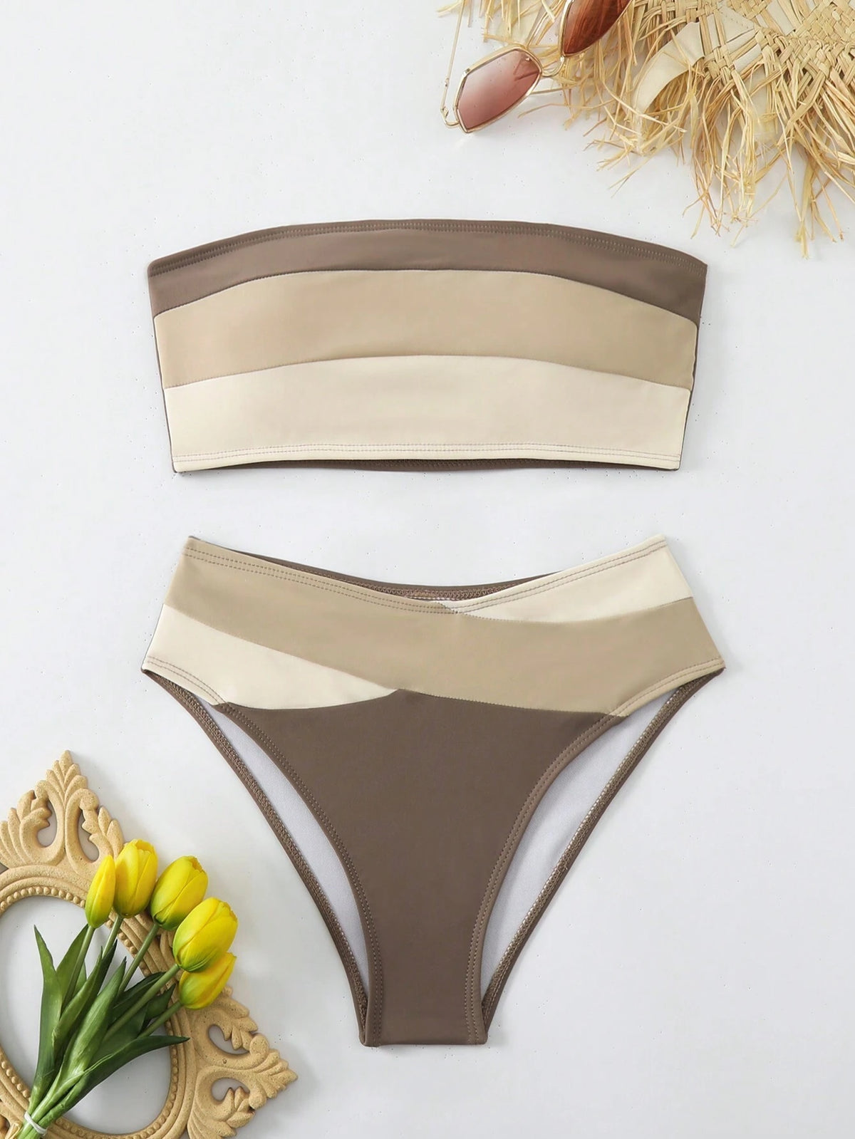 Women's Two-piece Casual Swimsuit P269-09 - image 6