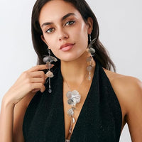 Gold Ginkgo Leaf Choker Necklace - image 10