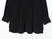 Puff Sleeve Pleated Mini Dress - image 4