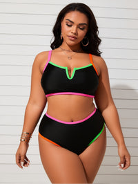 Elegant And Fashionable Women's Style Women's Swimsuit For Beach Vacation Stylish One Piece With High Neck - image 4