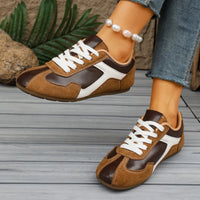 Women's Retro Lace-Up Sneakers - image 1