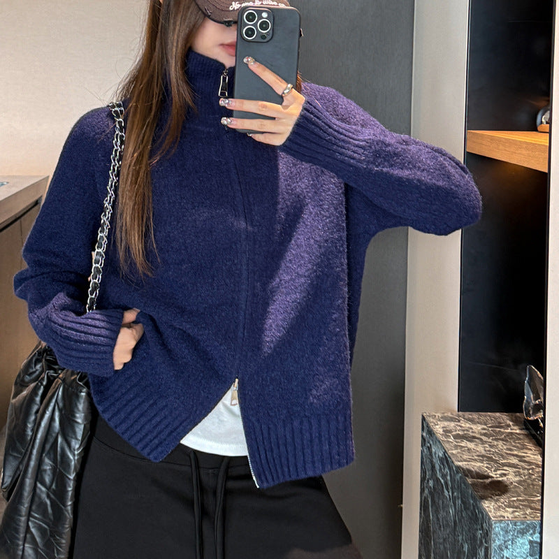 Basic Solid Color Overshirt - image 7