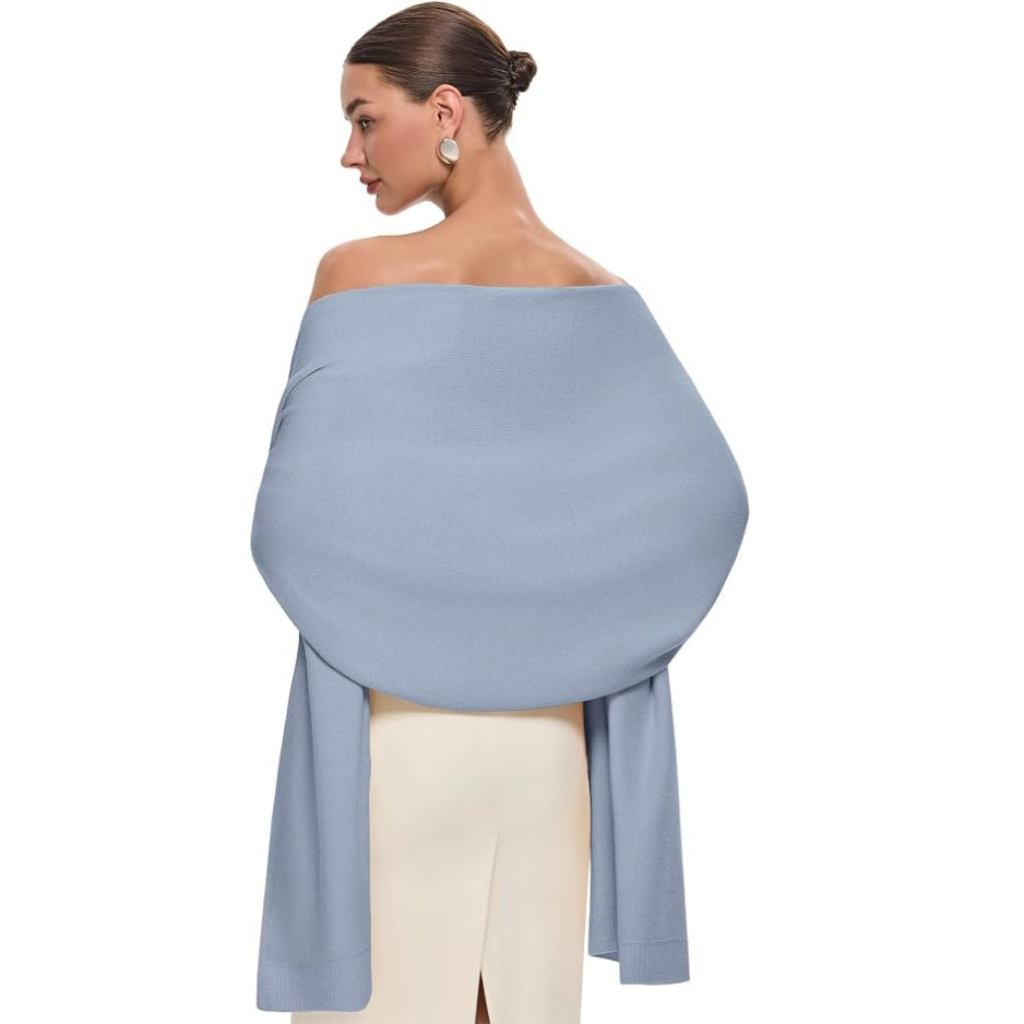 Women's Pashmina Shawl Wrap Large Wedding Bridal Evening Winter Scarf - image 2