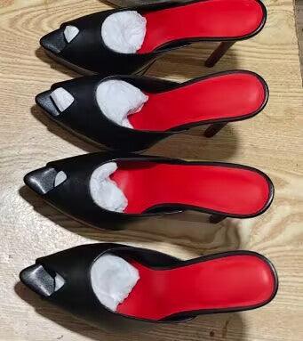 Pointed Toe Platform Stiletto Sandals - image 9