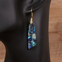 Mosaic Stone Drop Earrings - image 8
