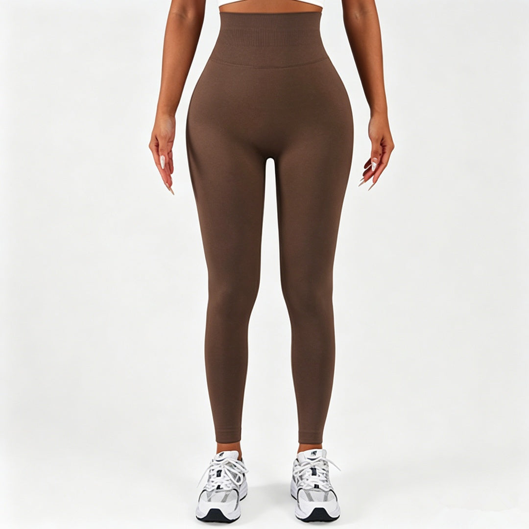 Women's High Waisted Tummy Control Full Length Yoga Leggings - image 8