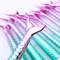 11-Piece Mermaid Makeup Brush Kit - image 5