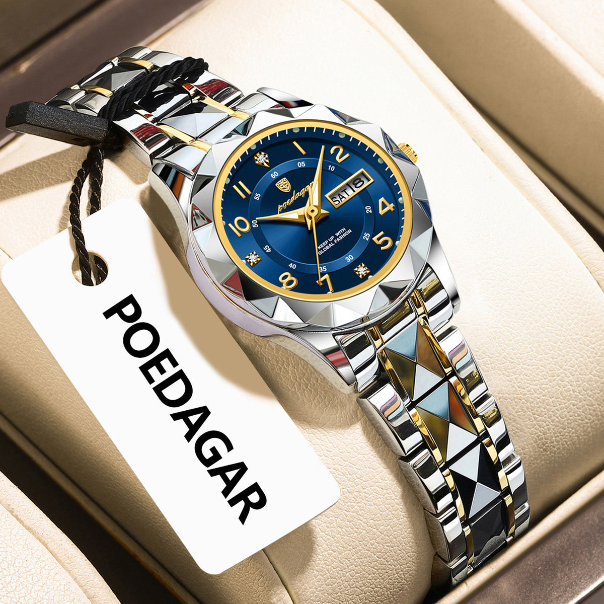 Women's Waterproof Luminous Dual Calendar Watch - image 10