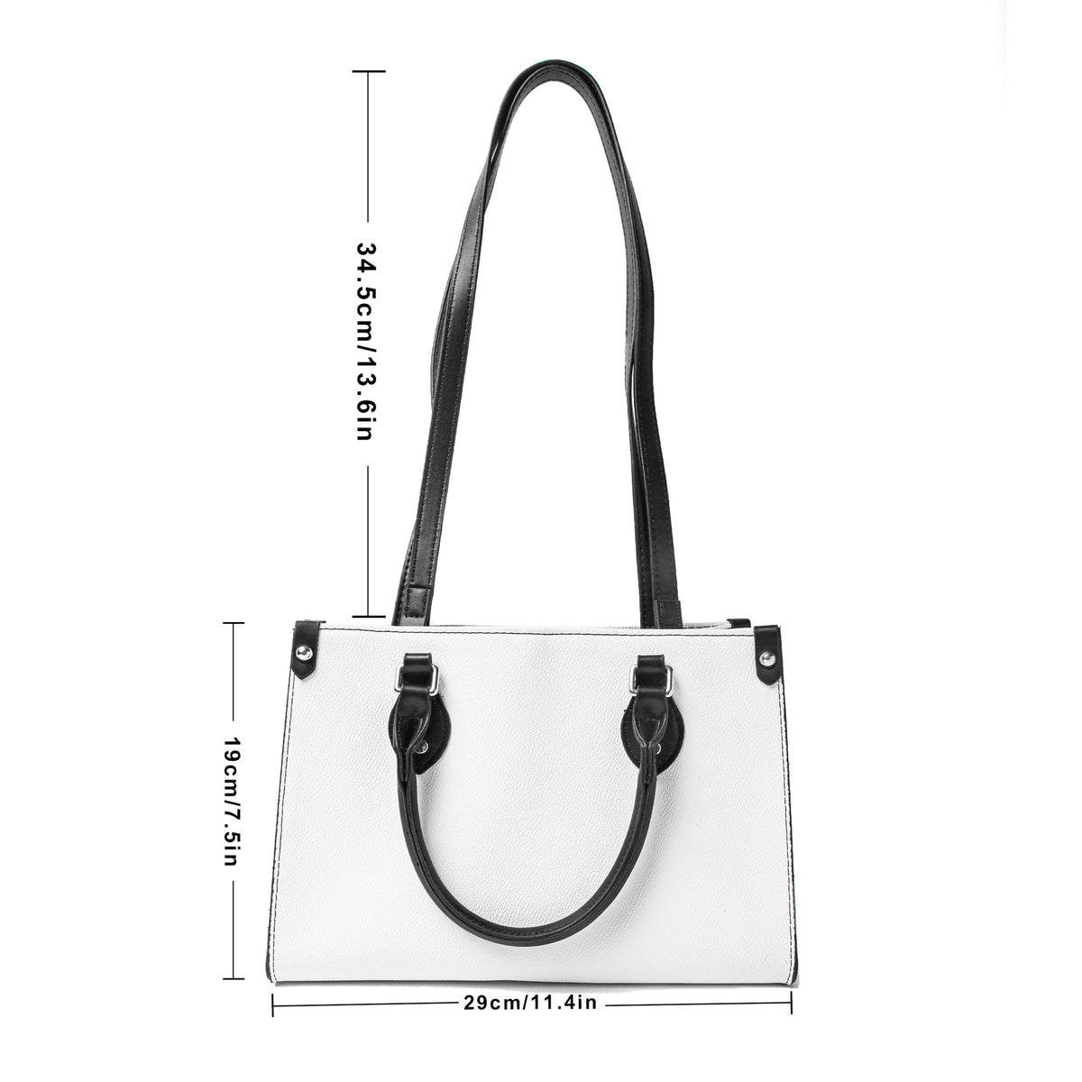 Personalized Faux Leather Tote Bag - image 5