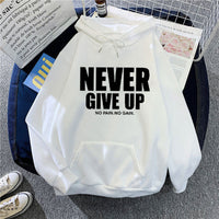 Women's Letter Print Hooded Sweatshirt - image 6
