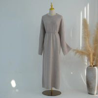 Women's Simple Winter Knit Dress - image 2