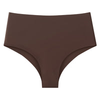 Women's Plus Size Ice Silk Seamless Low Waist Thong Panties - image 9