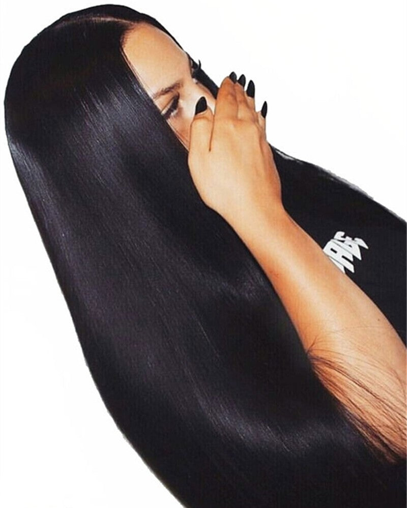 Long Straight Lace Front Wig