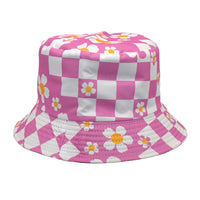 Korean Style Chessboard Plaid Spring And Summer New Bucket Hat Sun-proof - image 7