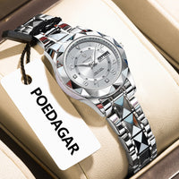Women's Waterproof Luminous Dual Calendar Watch - image 6