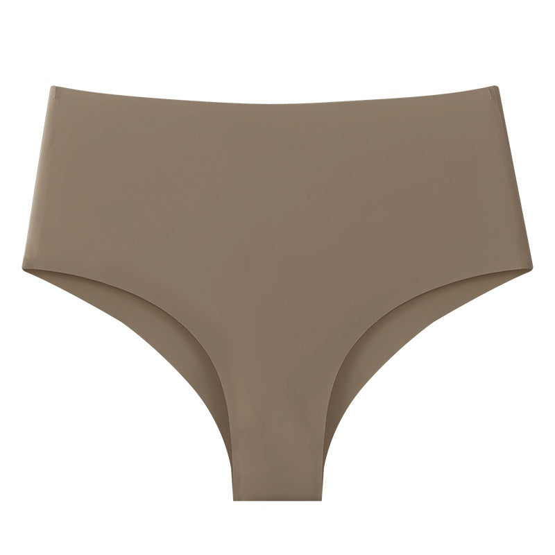 Women's Plus Size Ice Silk Seamless Low Waist Thong Panties - image 10