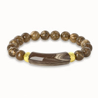 Brown Chip Bead Bracelet - image 1
