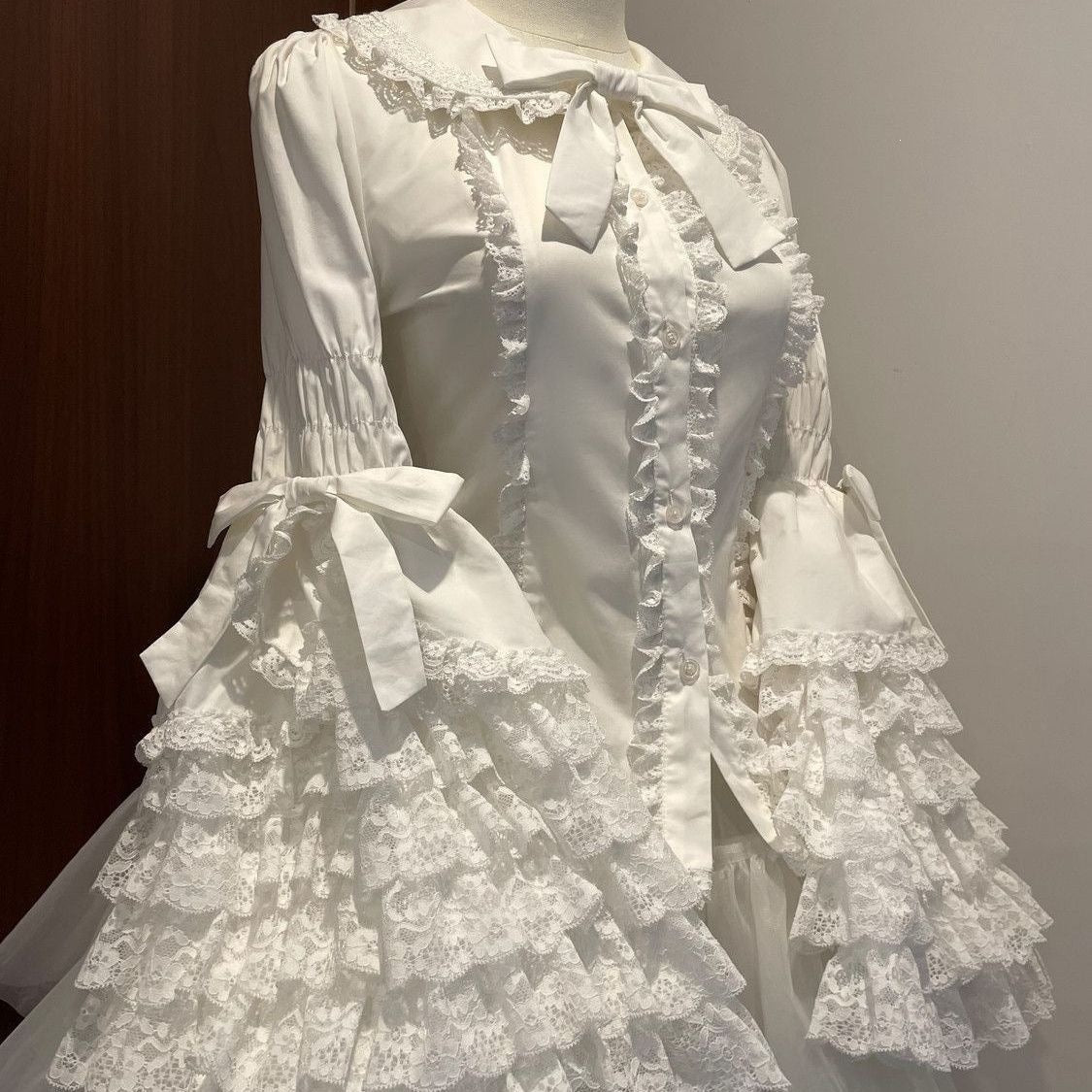 Women's Casual Lace Dress - image 2