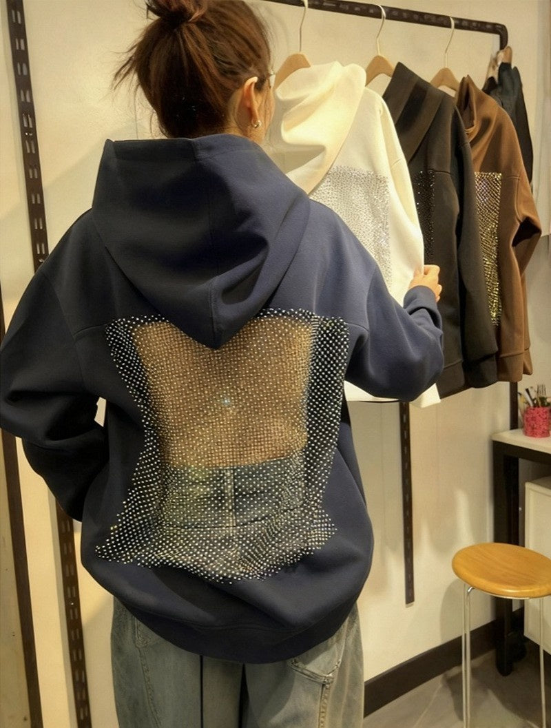 Women's Hooded Sportswear Casual Long Sleeved Shirt - image 6