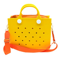 Women's EVA Beach Tote Bag with Charms, Waterproof - image 10