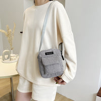 Corduroy Canvas Crossbody Bag - image 2