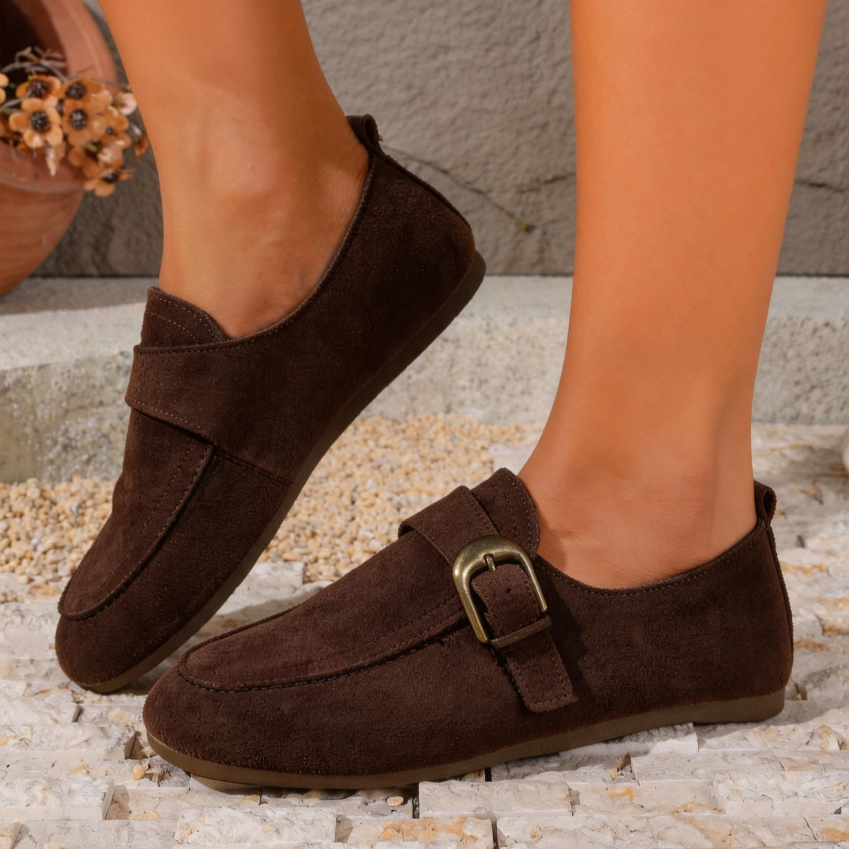 Women's Soft Sole Retro Loafers - image 7