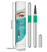 Microblading Eyebrow Pen,Waterproof Eye Brow Pen With 4-Fork-Tip Liquid Brow Pen For Natural Looking Defined - image 9