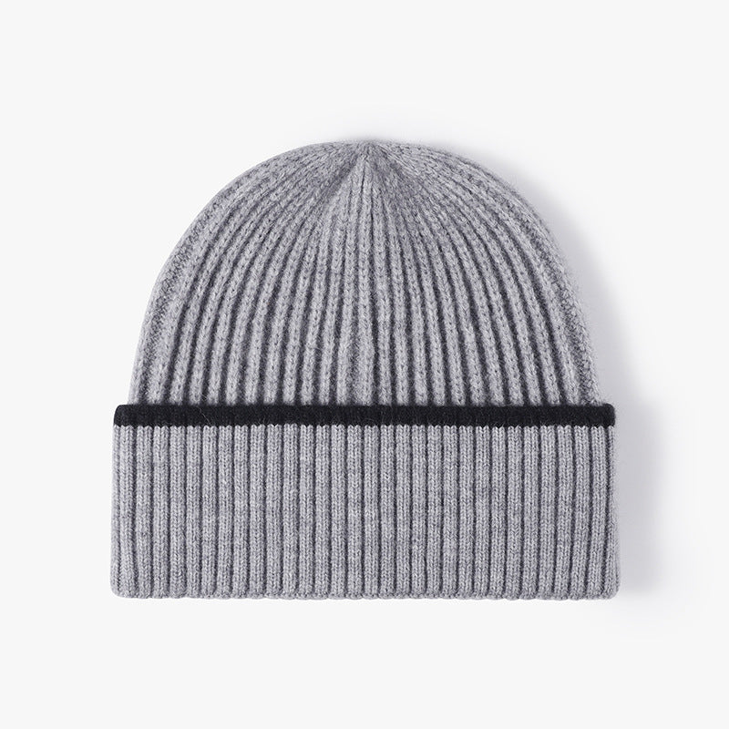All-match Simple Warm Thickened Knitted Hat - image 11