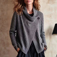 Women's Long Sleeve Knit Top - image 1