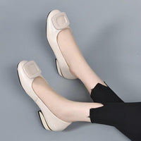 Women's Soft Leather Non-Slip Loafers - image 4