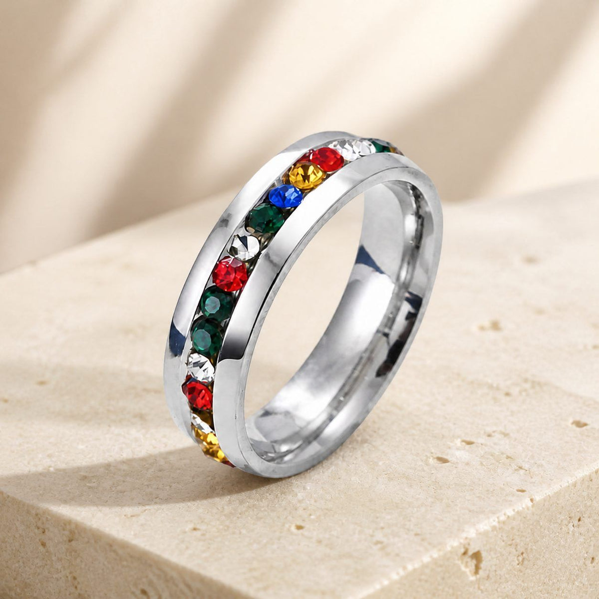 Colored Fashion Ring - image 3