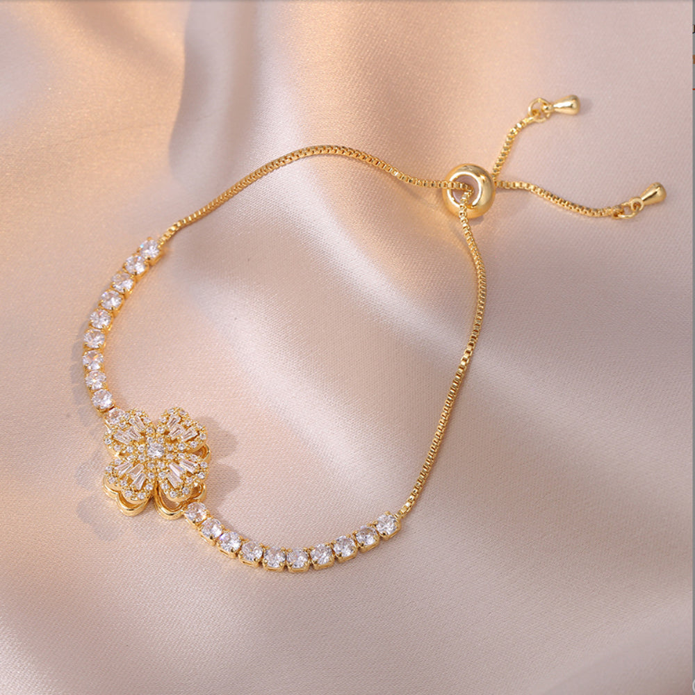 Sterling Silver Infinity Heart Bracelet