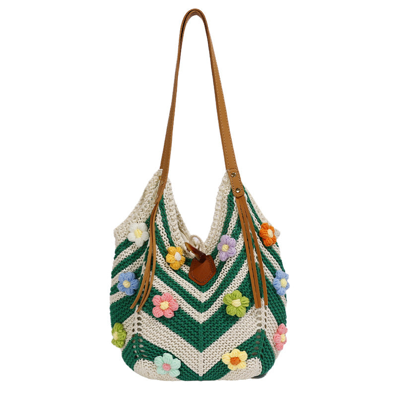 Cute Knit Shoulder Bag - image 5