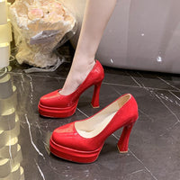 Plus Size Platform High Heels - image 5