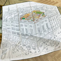 Large Square Silk Scarf - image 6