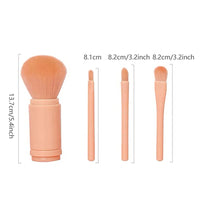 4-in-1 Travel Makeup Brush Set - image 4